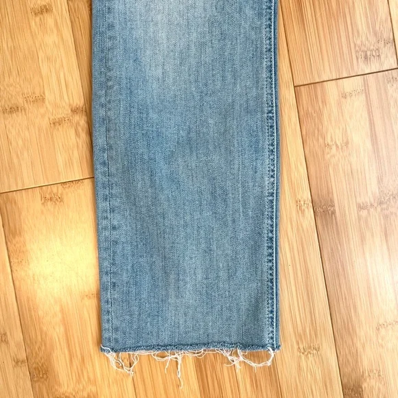 Mother The Dazzler Lace Up Ankle Jeans - Picture 4 of 6